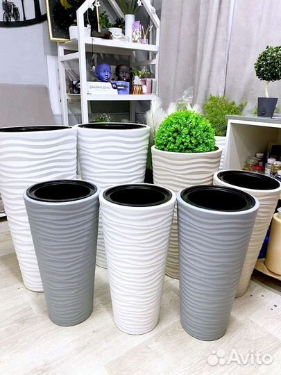 Кашпо стив кашпо напольное оазис Кашпо Тубус