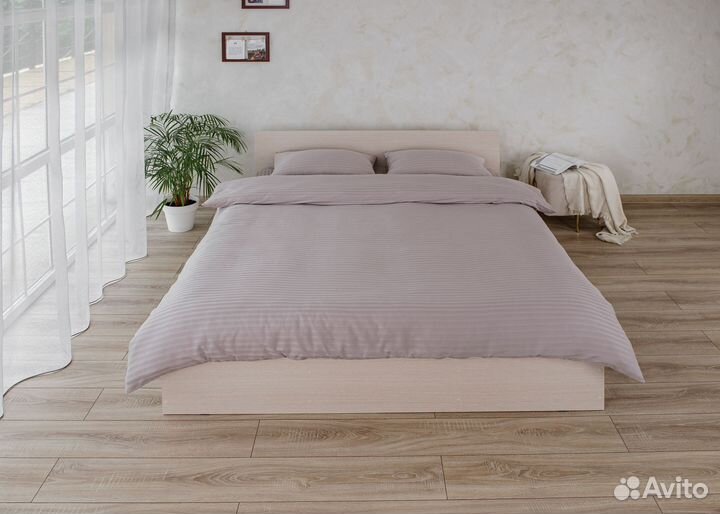 Кровать с матрасом 200х200 евро Милена