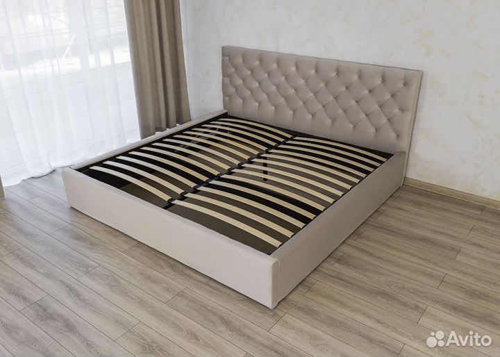 Кровать с подъемным механизмом 200х200 барокко