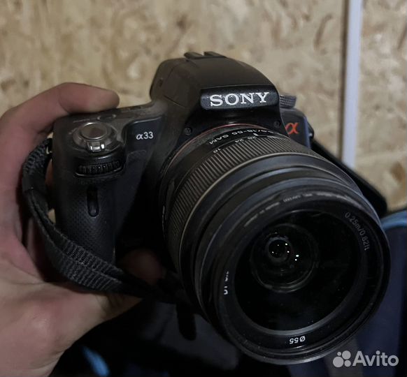 Зеркальный фотоаппарат sony a33
