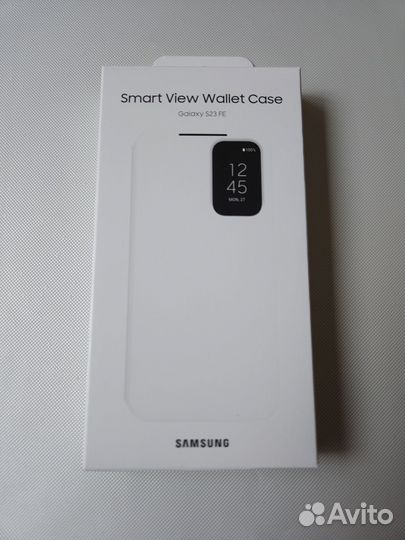 Чехол SMART View Wallet на Samsung S23 FE оригинал