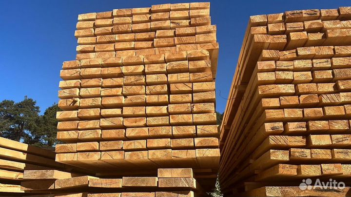 Доска обрезная камерной сушки 25х150х6000