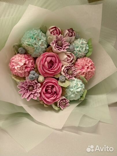 Съедобный букет из зефира