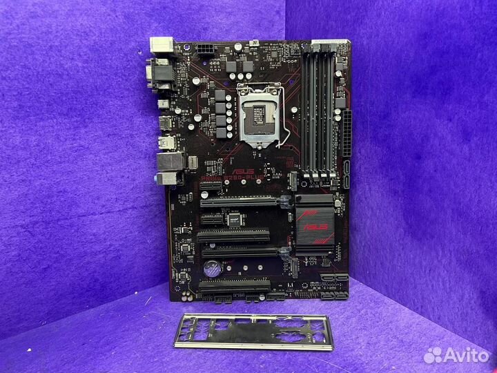 Материнская плата 1151v1 asus prime B250