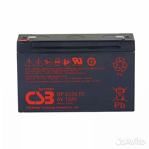 Аккумулятор CSB GP 6120 новый