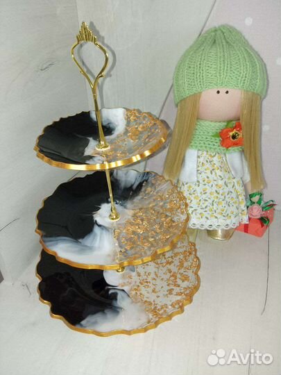 Фруктовница из эпоксидной смолы