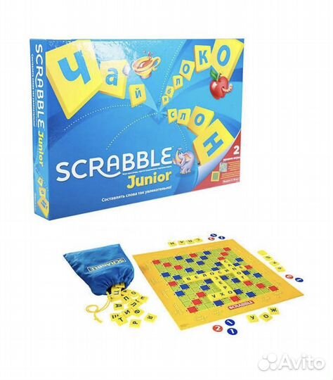 Настольная игра Mattel Scrabble Junior