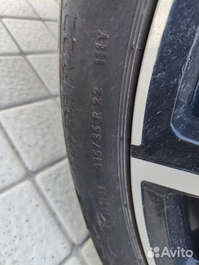 Continental PremiumContact 6 SSR 275/40 R22 и 315/35 R22 111Y