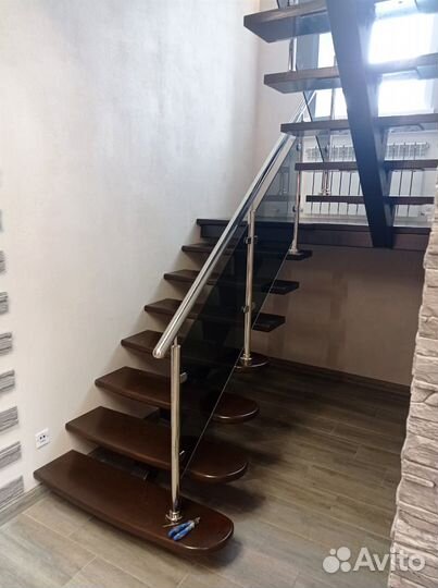 Перила, поручни из нержавеющей стали