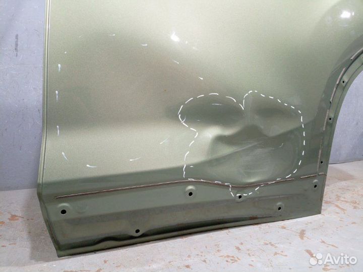 Дверь задняя левая Subaru Forester S14