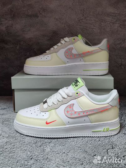 Кроссовки Nike Air force 1 яркие