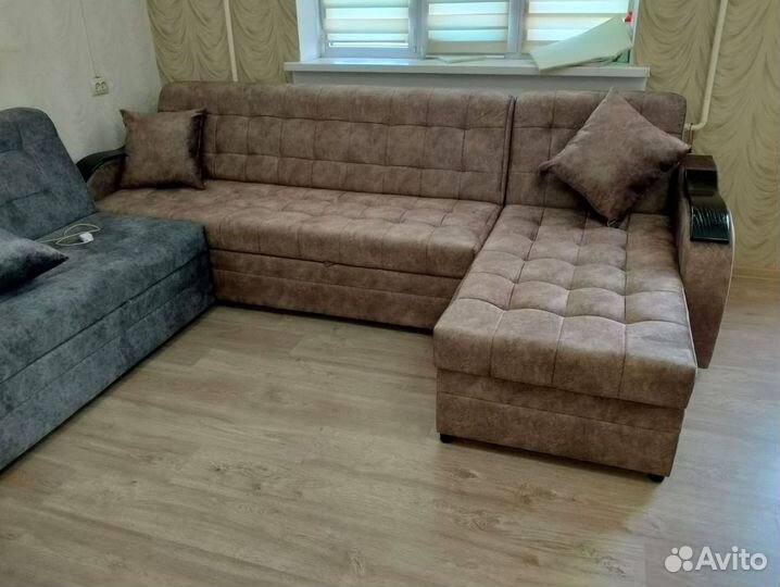 Угловой диван раскладной в наличии не б/у