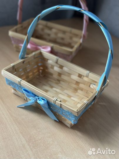 Плетеные корзинки