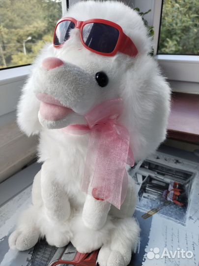 Собака поющая игрушка 30 см