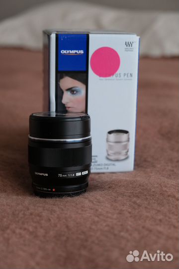 Объектив Olympus 75mm 1.8