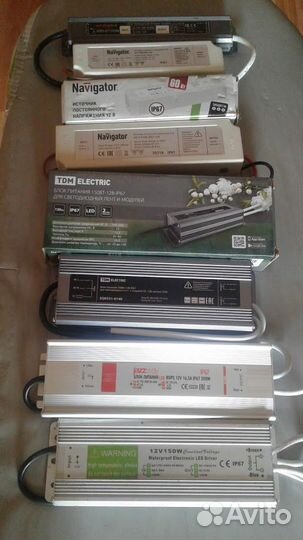 Блоки питания, драйвер для led светодиодных лент