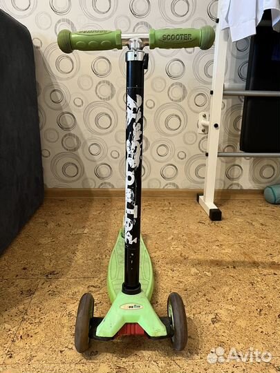Самокат детский трехколесный бу