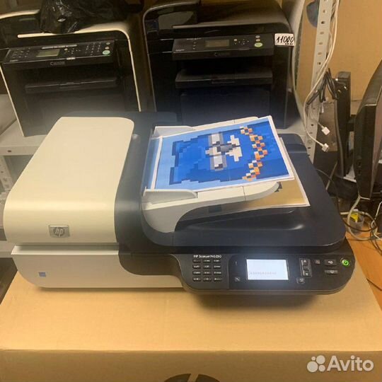 Сканер HP Scanjet N6350 сетевой 2 стор фотопленка