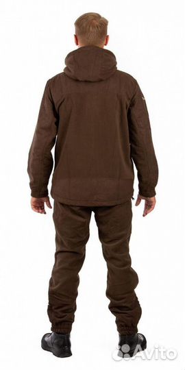 Костюм Nova Tex Якут pride флис, коричневый, р.52