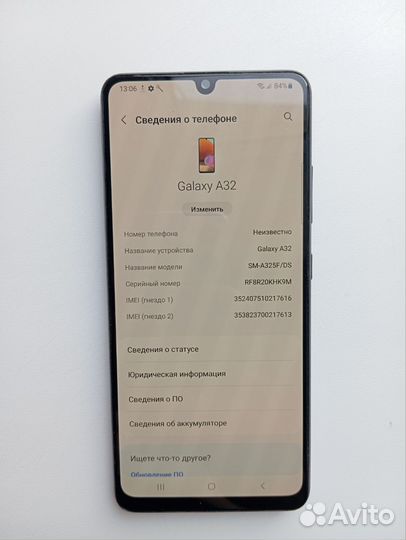 Samsung Galaxy A32, 4/64 ГБ