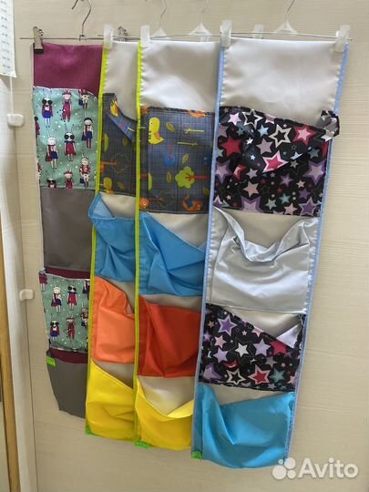 Кармашки на шкафчик в садик новые