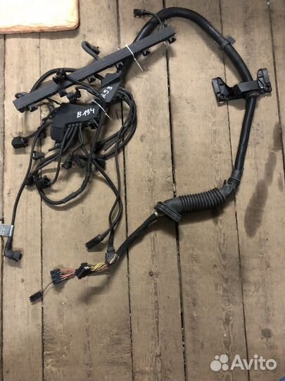 Проводка двигателя BMW E53 M54B30 рестайлинг