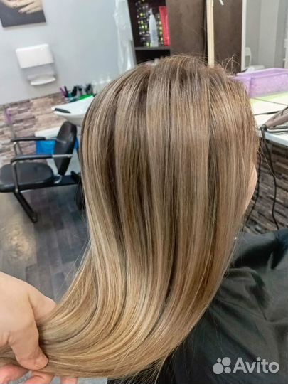 Окрашивание волос на дому