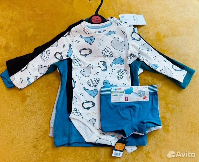 Новые вещи из европы для мальчика 86 92