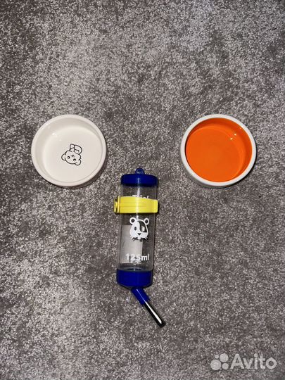 Миска и поилка для грызунов