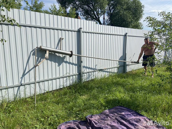 Ручной насос для скважины из нержавейки и титана