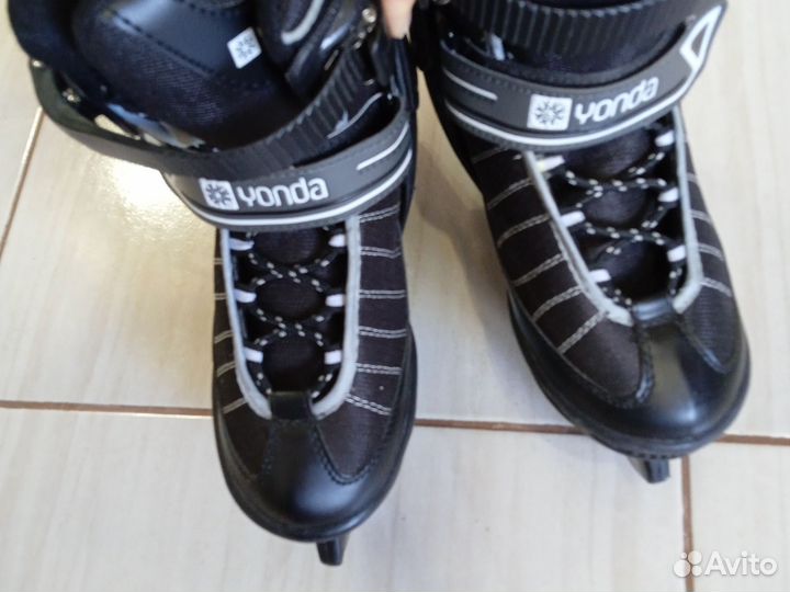 Коньки на мальчика р. 38 по стельке 24 см