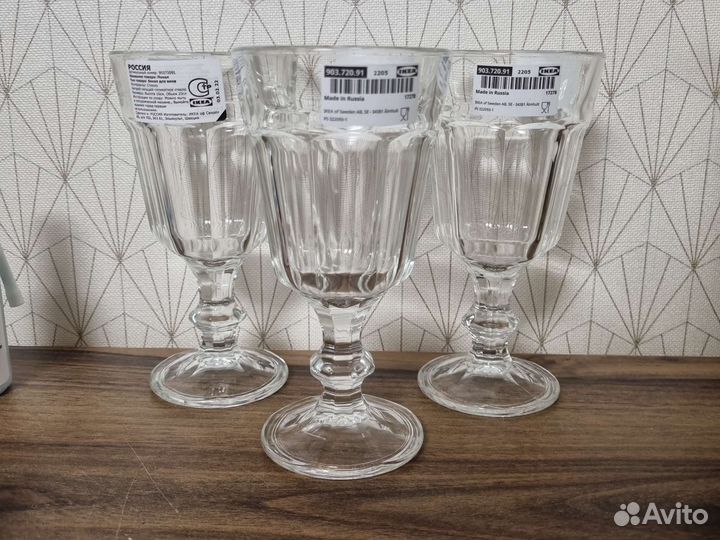 Бокал икеа 4шт