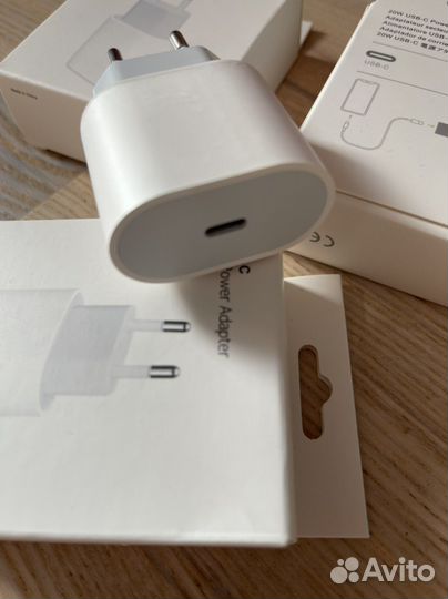 Зарядка, type c, адаптер iPhone USB-C 20 w