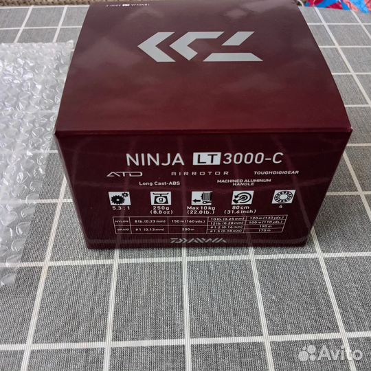 Продам катушку Daiwa 18 Ninja LT3000-C