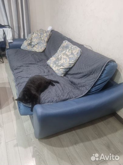 Диван + пуф Аскона, б/у