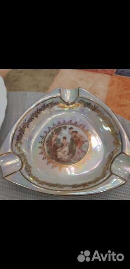 Пепельница и хрусталь