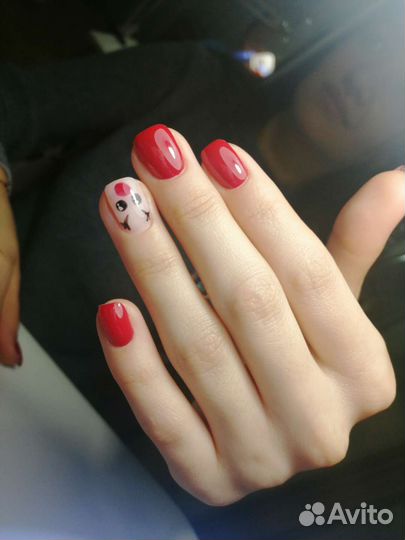 Маникюр с покрытием гель-лак Академическая