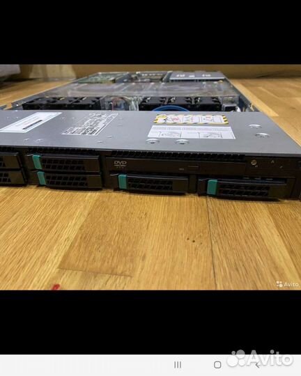 Сервер intel(xeon e5 2670v2*2, 128 gb, 300*2)