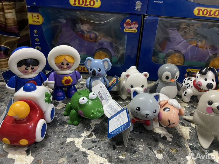 Игрушки tolo toys для малышей новые