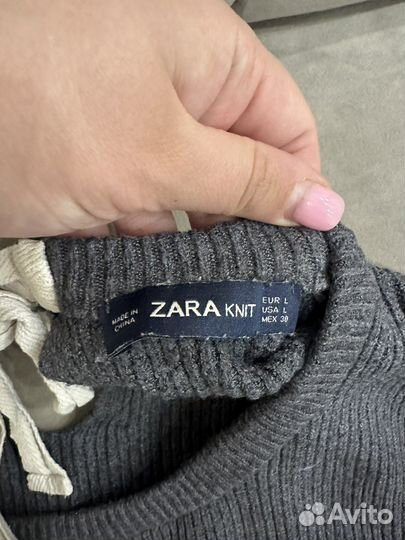 Джемпер вязаный zara