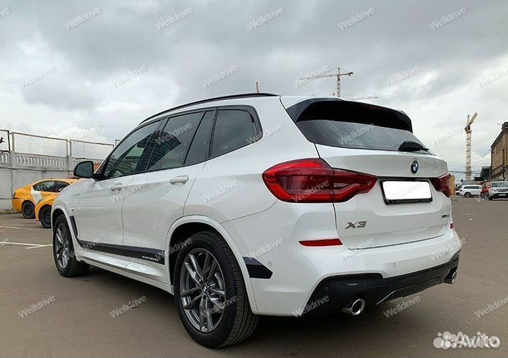 Наклейки M Performance BMW X3 G01 боковые матовые