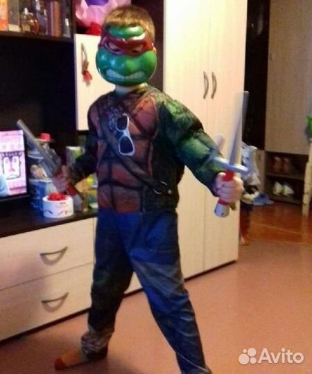 Новогодний костюм черепашка-ниндзя