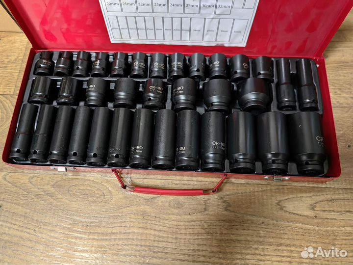 Набор торцевых головок ударных