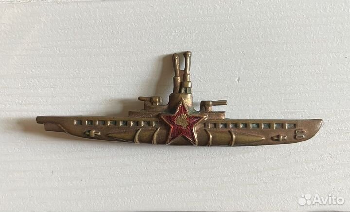 Знак командир подводной лодки завод победа