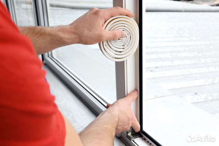 Замена уплотнителя. Ремонт пластиковых окон пвх