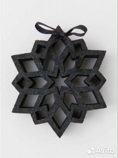 Новогодний декор HM home (пробка, ложки с оленями)