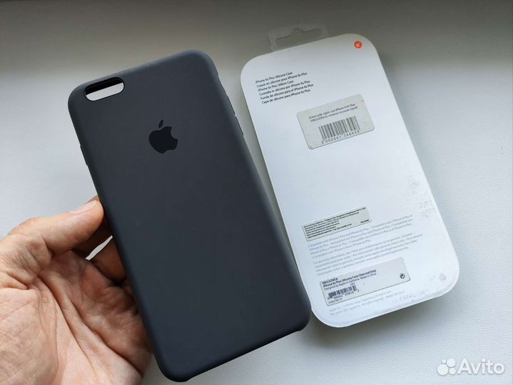 Чехол серый на iPhone 6 plus/6s plus (оригинал)