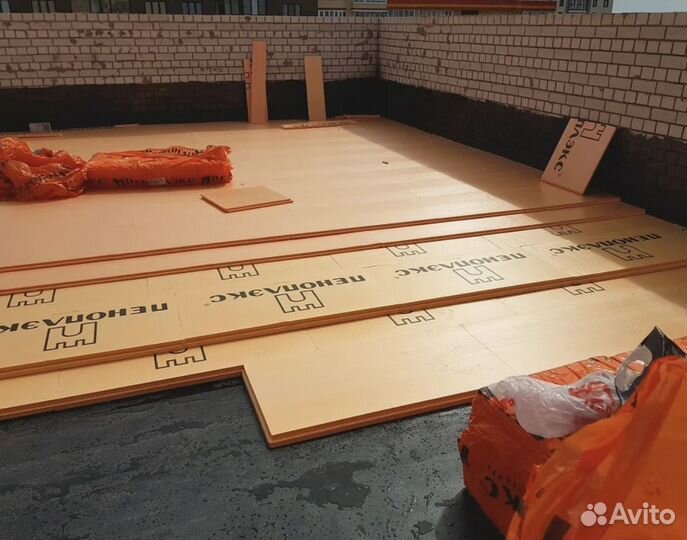 Утеплитель пеноплекс 100 уп. 4 листов