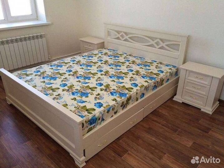 Мебель кровать из массива сосны