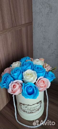 Букет из мыльных цветов